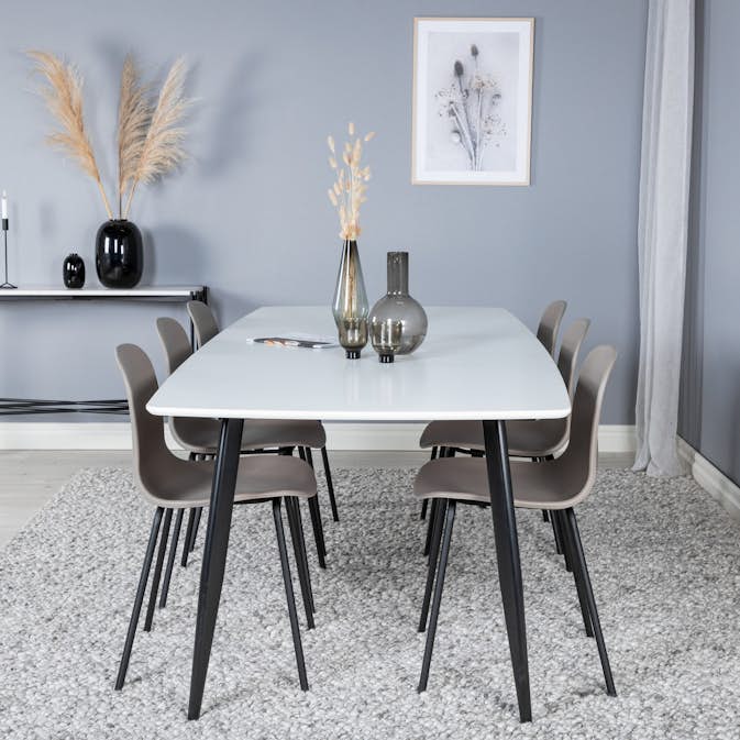 Matgrupp Venture Home Polar med 6st Arctic Stolar