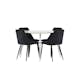 Matgrupp Venture Home Plaza Ø120 med 4 st Night Stolar