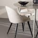 Matgrupp Venture Home Plaza Ø120 med 4 st Velvet Stolar