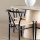 Matgrupp Venture Home Lanzo Ø120 med 4 st Alfons Stolar