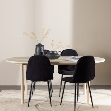 Matgrupp Venture Home Andy 180 med 4 st Polar Stolar Teddy