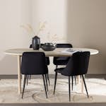 Matgrupp Venture Home Andy 180 med 4 st Night Stolar