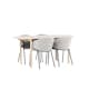 Matgrupp Venture Home Andy 180 med 4 st Evelina Stolar