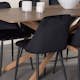 Matgrupp Venture Home Piazza 180 med 6 st Night Stolar