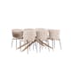Matgrupp Venture Home Piazza 180 med 6 st Modesto Stolar Boucle