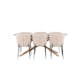 Matgrupp Venture Home Piazza 180 med 6 st Modesto Stolar Boucle