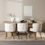 Matgrupp Venture Home Olivia 210 med 6 st Agnes Stolar