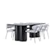 Matgrupp Venture Home Olivia 210 med 6 st Chico Stolar