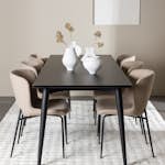 Matgrupp Venture Home Ellis 230 med 6 st Modesto Stolar