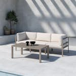 Loungegrupp Venture Home Copacabana Soffbord 45x120x70 med 2+1 Soffmoduler