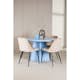 Matgrupp Venture Home Bootcut Ø110 cm med 4st Night Matstolar