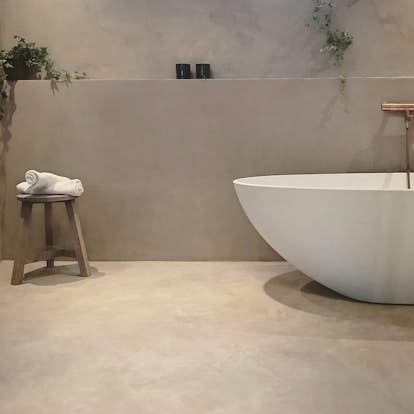 Microcement Design By Cement Badrums-kit Readymix