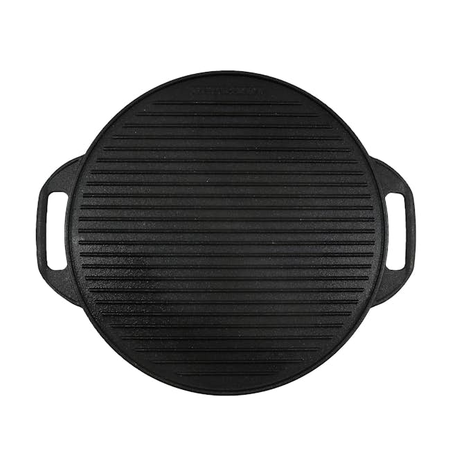 Grillpanna Muurikka Svart Gjutjärnspanna 42cm