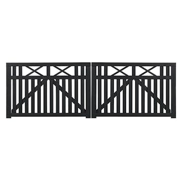 Grind PLUS Vinesse Dubbel 300x98 cm Svart