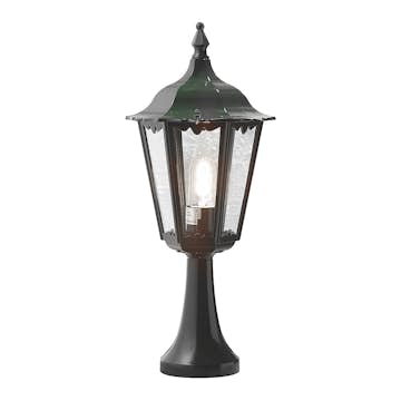 Grindstolpslykta Gnosjö Konstsmide Firenze E27 med Stolpe