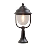 Grindstolpslykta Gnosjö Konstsmide Parma E27 med Stolpe