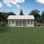 Växthus/Orangeri Landskap Grönska Vinter 30 kvm