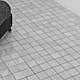 Mosaik Tenfors Silke Gris Marmor Blank 5x5 cm
