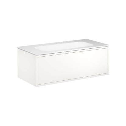 Tvättställskåp Gustavsberg Ducentic 100 cm med Tvättställ i Porslin