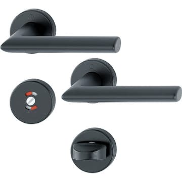 Innerdörrhandtag HOPPE Stockholm 1140 37-42 WC