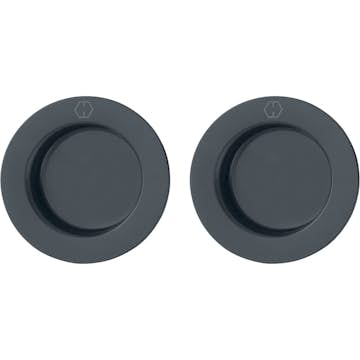 Skjutdörrsskål HOPPE 499 F9714 Svart