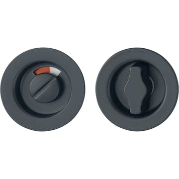 Skjutdörrsbeslag HOPPE WC 499 F5 Svartbrons