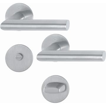 Innerdörrhandtag HOPPE Amsterdam E+1400 35-43 WC