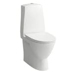 Toalettstol Laufen Pro N 828969 Rimless P-lås för Limning exkl Sits