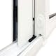 Skjutbart Fönsterparti Halle Thermo 4 Fönster 2 Spår Vit