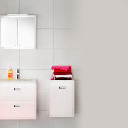 Halvskåp Westerbergs Harmony Vit Högblank