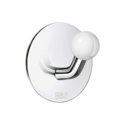 Handdukskrok Beslagsboden BK1085 Rostfri/Vit