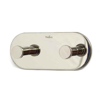 Handdukskrok Habo Gentle Rostfri Blank