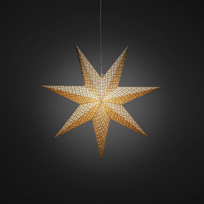 Adventsstjärna Gnosjö Konstsmide Hängande Mönstrad