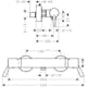 Duschblandare Hansgrohe Ecostat Comfort Care