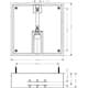 Inbyggnadsdel Hansgrohe till Rainmaker 400/400 1 jet