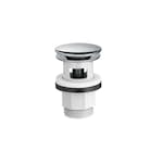 Bottenventil Hansgrohe Push-Open Krom