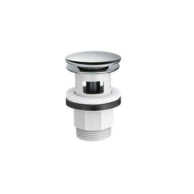 Bottenventil Hansgrohe Push-Open Krom