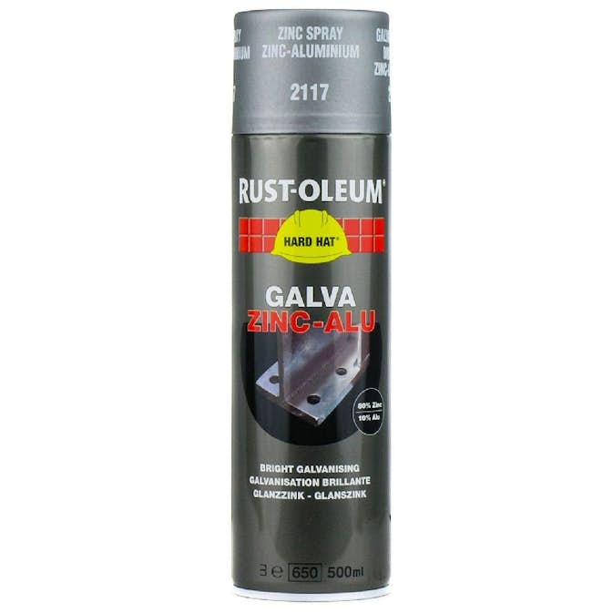 Zink/Alu Rust-Oleum Hard Hat Spray - 500ml
