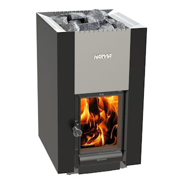 Vedeldad Bastuugn Harvia 22 GreenFlame