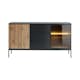 Vitrinskåp Scandinavian Choice Klinkerville med Belysning 154x83x39 cm