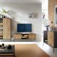 Möbelset Scandinavian Choice Klinkerville till Vardagsrum, TV-Bänk, Vitrinskåp & Sideboard