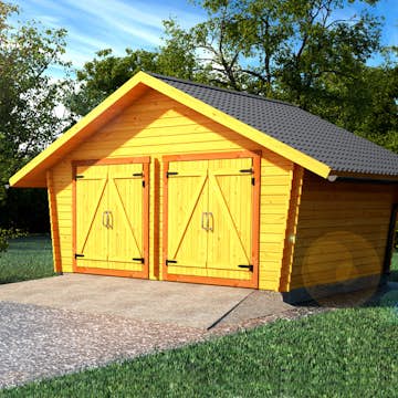 Timmerlada LP Garden R16 Glesa Väggar 16 m2