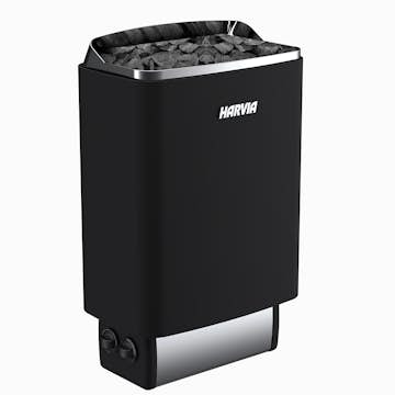 Bastuaggregat Harvia Top Steel M80 Svart