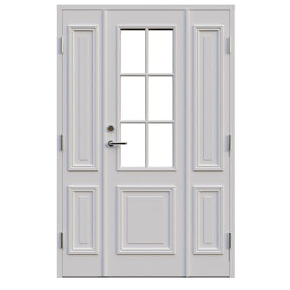 Parytterdörr Leksandsdörren Norsbro Glas Eco74