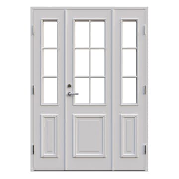 Parytterdörr Leksandsdörren Norsbro Glas Eco74