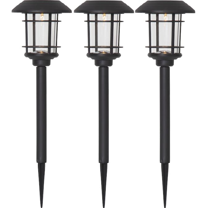 Solcells-pollare Star Trading Fride Twilight 3-pack