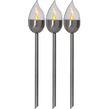 Solcells-pollare Star Trading Mini Olympus Twilight