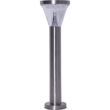 Solcells-pollare Star Trading Narona 40 Lumen Stainless Steele Twilight