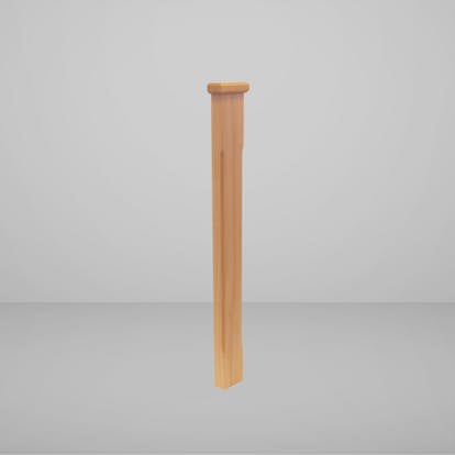 Halv Räckesstolpe Herrljunga Ledstångsfabrik Björklunden