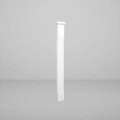 Halv Räckesstolpe Herrljunga Ledstångsfabrik Västeräng/Gläntan